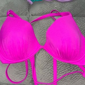 Hot Pink Bathing Suit Top